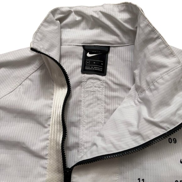 Nike Sportswear Tech Pack Woven Jacket Mens M Pullover Windbreaker Running White - Picture 3 of 7